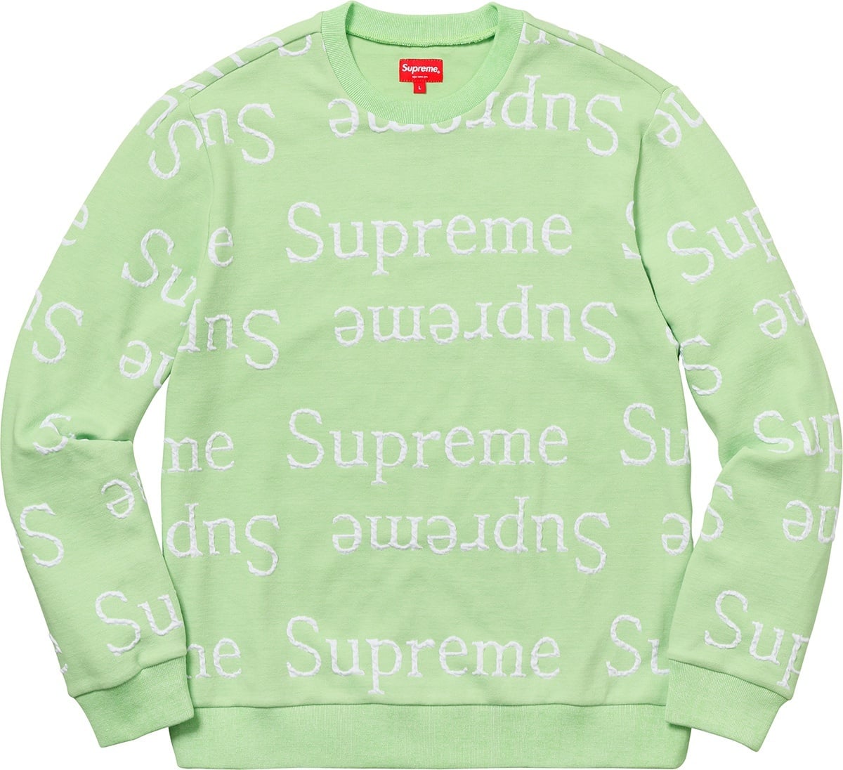 Jacquard Logo Crewneck view 2